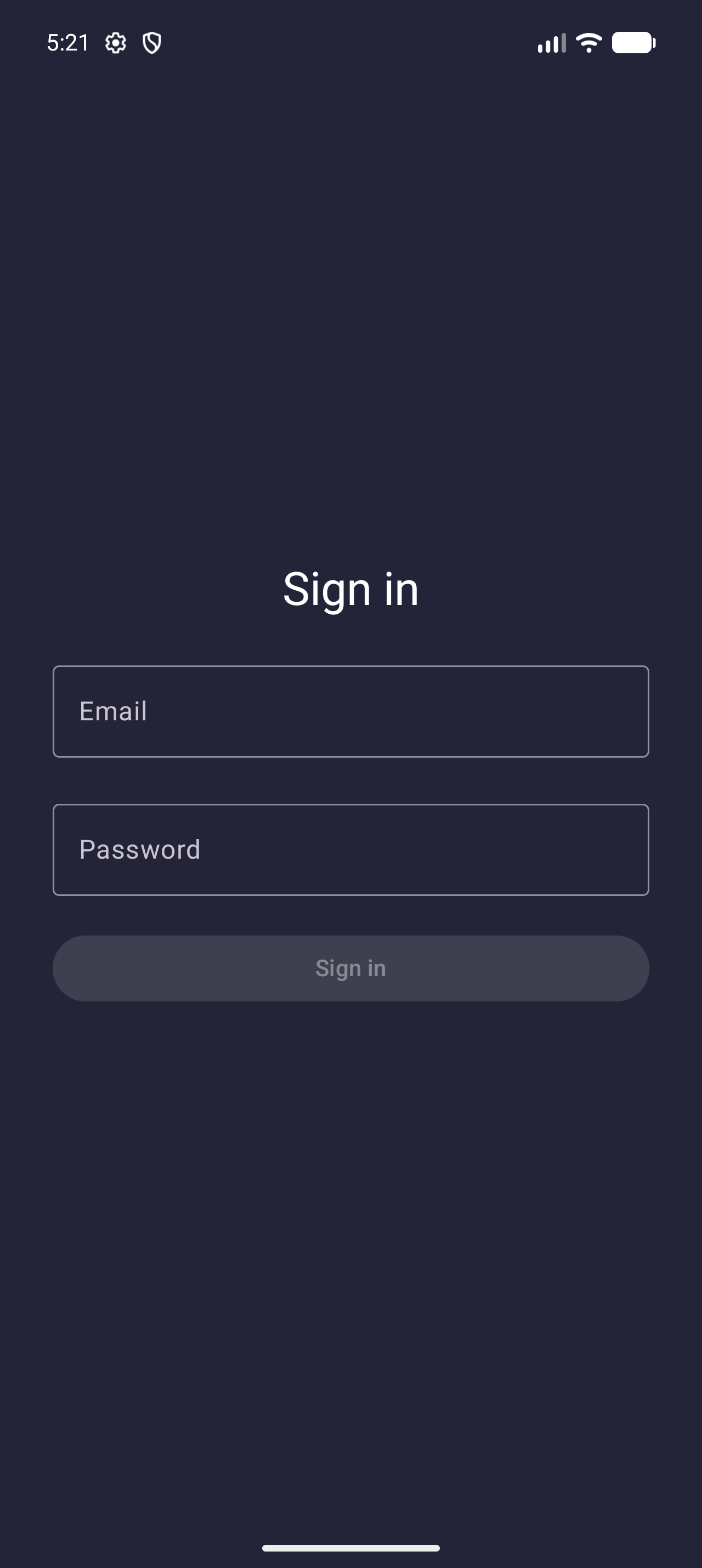 Sign in